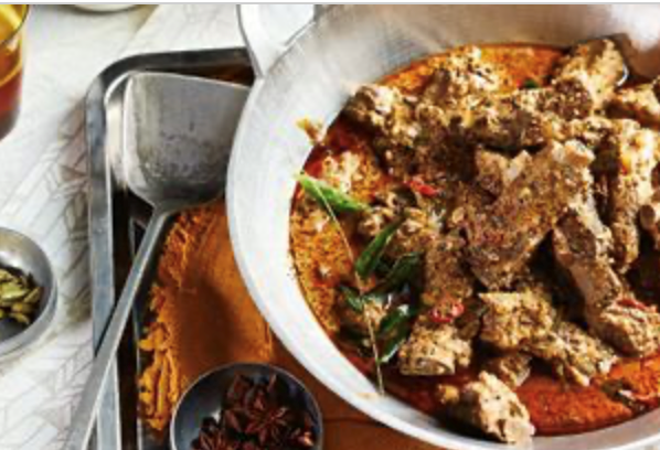 Pork rib curry