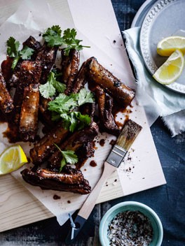 Pork ribs with Sichuan salt
