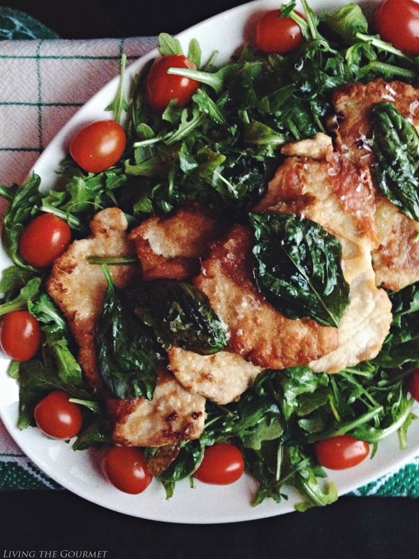 Pork saltimbocca