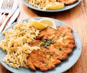 Pork schnitzel