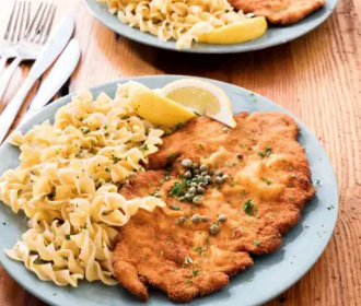 Pork schnitzel