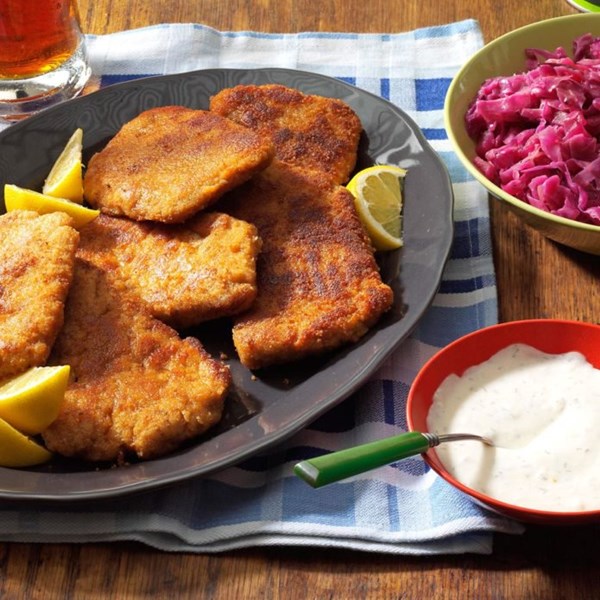 Pork schnitzel