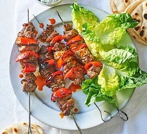 Pork souvlaki 