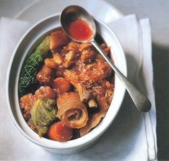 Pork stew (Cassoeula alla Milanese)