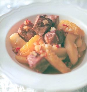 Pork stew with apples (Rifritto di maiale e mele)