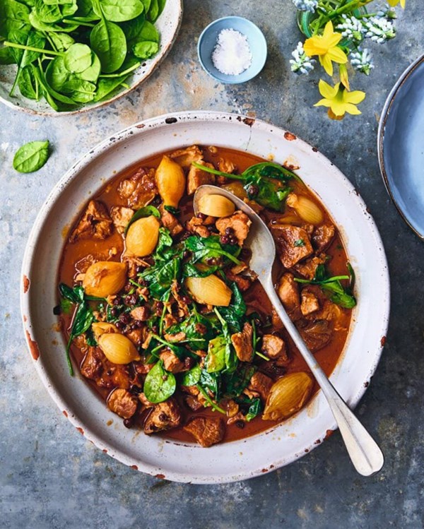 Pork stifado 