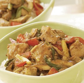 Pork stir-fry