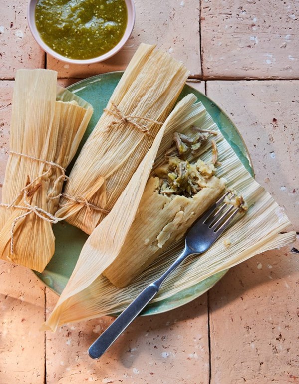 Pork tamales (Tamales de cerdo)