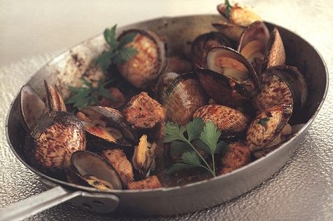 Pork with clams
