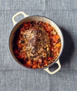 Pork with pumpkin