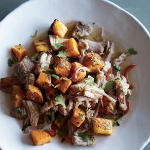 Pork with spicy squash
