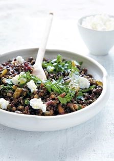 Porky lentils