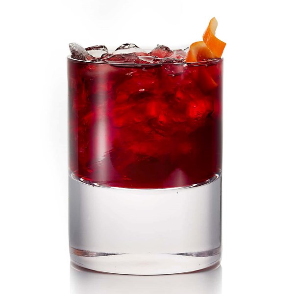 Port and rum Negroni