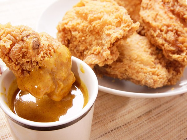 Porter honey-mustard dipping sauce