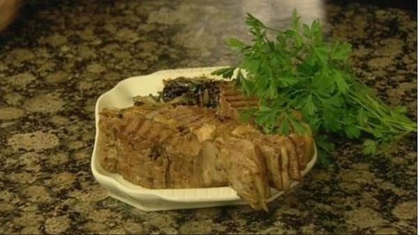Porterhouse of Suffolk lamb with caramelised radicchio
