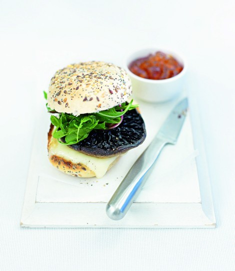 Portobello mushroom burgers