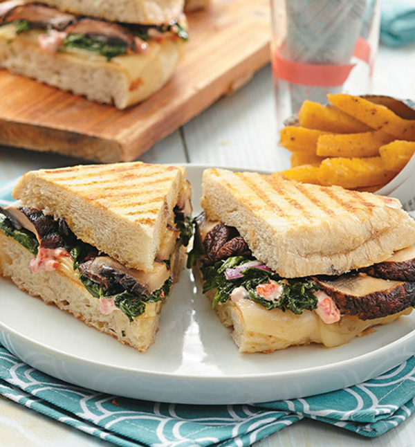 Portobello panini