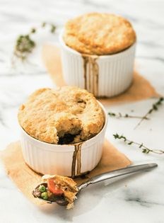 Portobello pot pie