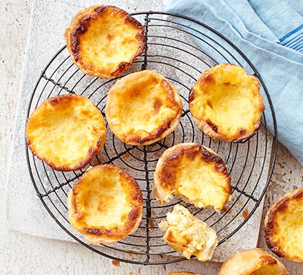 Portuguese egg custard tarts