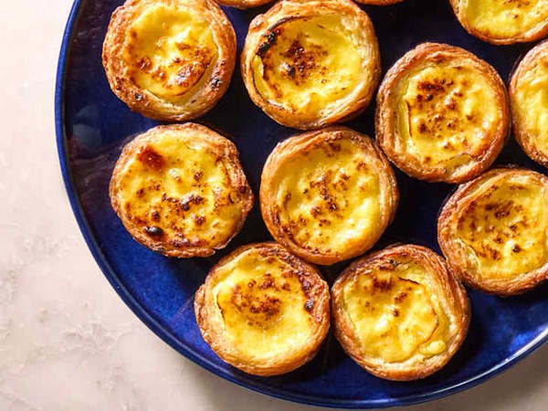 Portuguese egg tarts (Pastéis de nata)
