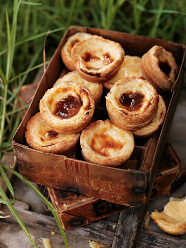 Portuguese-style custard tarts