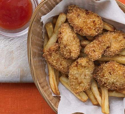 Posh chicken nuggets