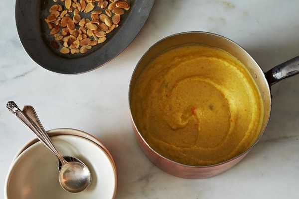 Post-Piglet cauliflower soup