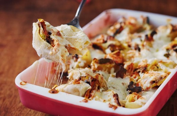 Post-Thanksgiving stuffed shells