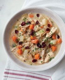 Post-Thanksgiving turkey soup