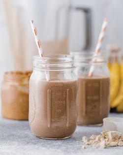 Post-workout protein smoothie