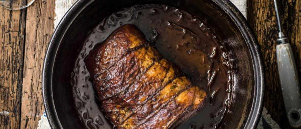 Pot-roast brisket with best gravy