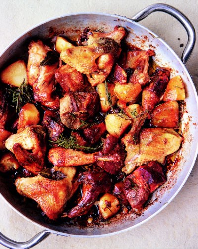 Pot-roast hunter's catch (Arrosto misto)