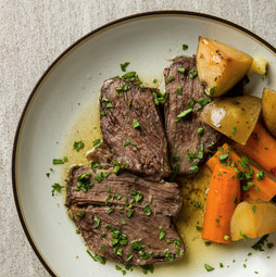 Pot roast in a bag
