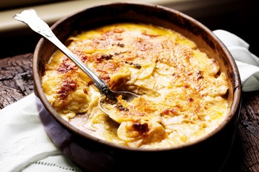 Potato & celeriac gratin