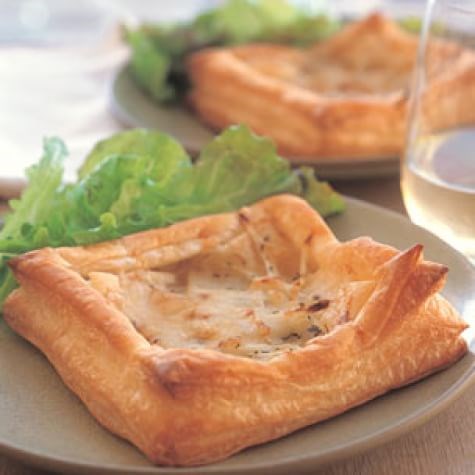 Potato & Gruyère tartlets