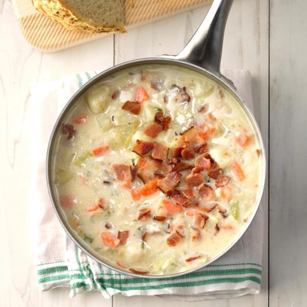 Potato & leek soup
