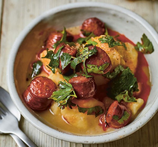 Potato and chorizo stew