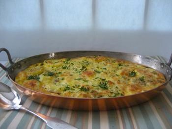 Potato and chorizo tortilla