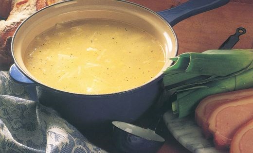 Potato and corn chowder