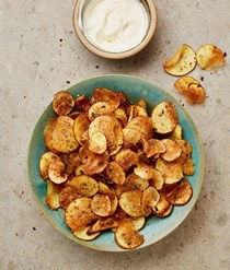 Potato and Jerusalem artichoke crisps