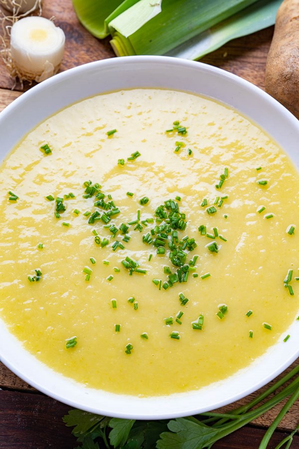 Potato and leek soup
