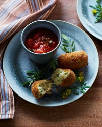 Potato-and-mozzarella croquettes