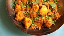 Sweet And Tangy Potato Shreds · Extract from Rick Stein's India by
