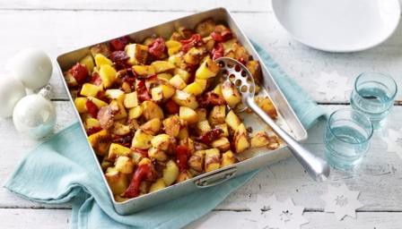 Potato and pepper bake