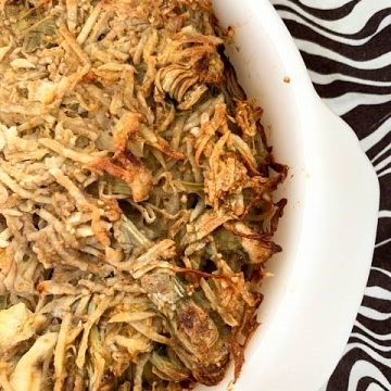 Potato-artichoke kugel