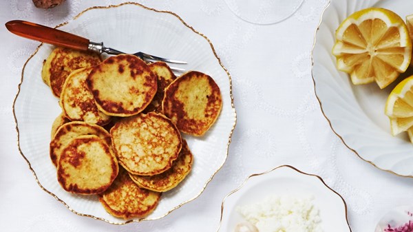 Potato blinis