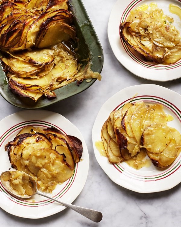 Potato boulangère