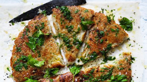 Potato cake (Celeriac and spring onion rösti)