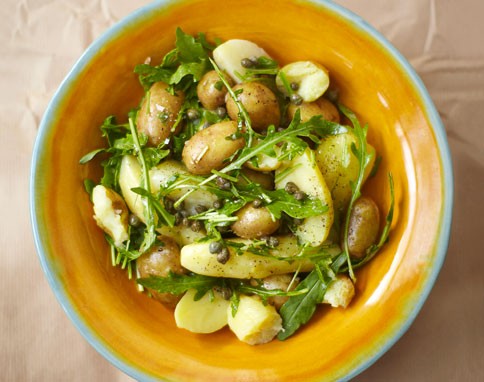 Potato, capers & rocket salad