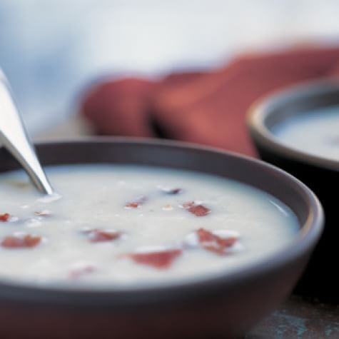 Potato-cheddar soup